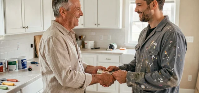 Pourboire à offrir après des travaux : est-ce permis et combien donner ? Pourboire à offrir après des travaux : est-ce permis et combien donner ?